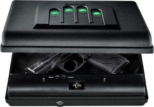 GunVault MicroVault Portable Compact Gun Safe