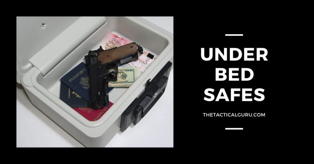 Underbed gun safes